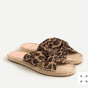 NEW! J. Crew Twisted-knot Espadrille Sandals